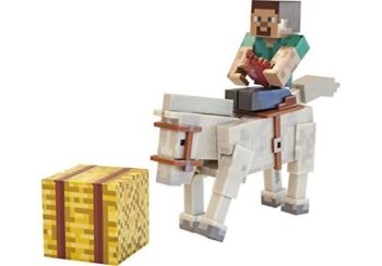 Minecraft Steve con Cavallo ed Accessori