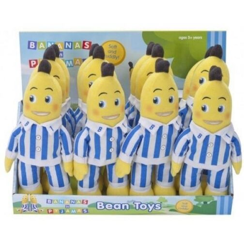 Peluche Banane in Pigiama 21cm