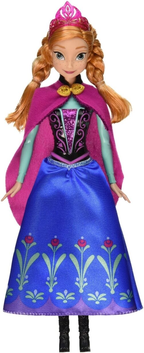 Disney Frozen - Bambola Anna Principessa Scintillante