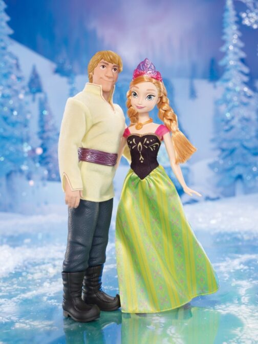 Disney Frozen - Set 2 bambole Anna e Kristoff