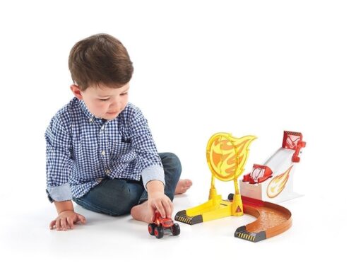 Fisher Price - Corsia dei Box di Blaze