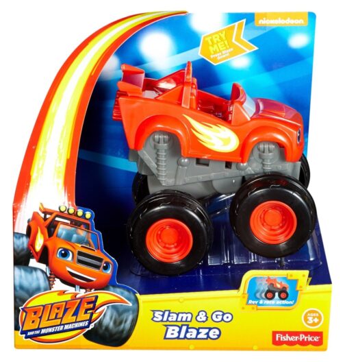 Blaze - Veicolo schiaccia e sfreccia Fisher Price