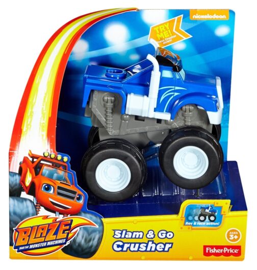 Blaze - Veicolo schiaccia e sfreccia Fisher Price