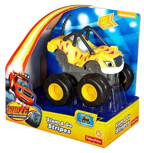 Blaze - Veicolo schiaccia e sfreccia Fisher Price