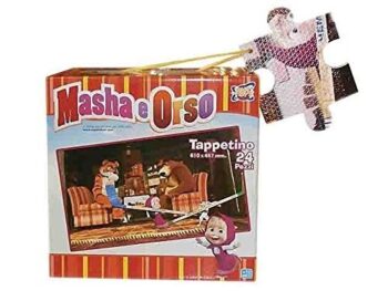 Tappeto puzzle Masha e Orso 24 PZ