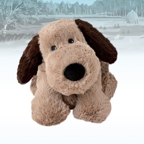 Peluche termico - Cane Marrone