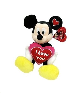 Peluche I Love You Topolino