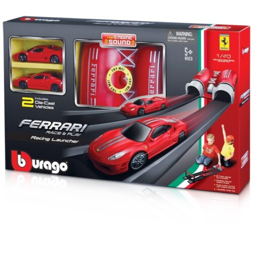 Bburago - Ferrari Race & Play Racing Launcher