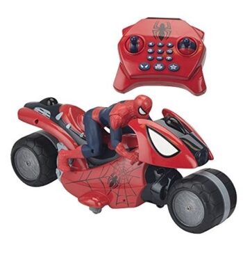 Moto d'Assalto con Radiocomando Spiderman