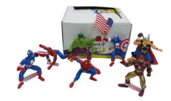 Box 24 personaggi Marvel assortiti
