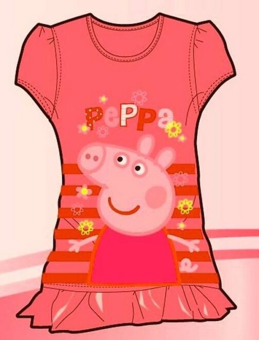 Vestitino estivo bimba Peppa Pig "tra le righe"