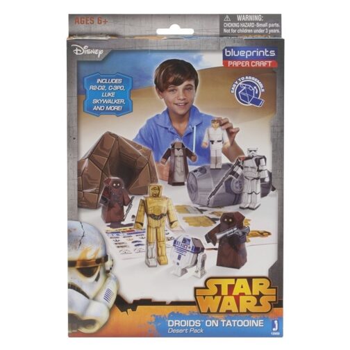 Paper Craft Star Wars desert adventure