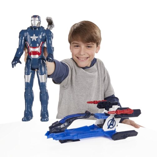 Avengers - Action Figure 30 Cm Con Veicolo