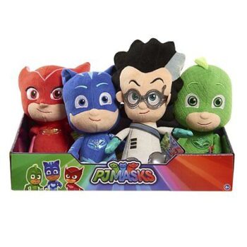 Set 4 peluche Pj Masks