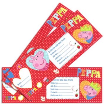 Carnet Inviti Festa Peppa Pig