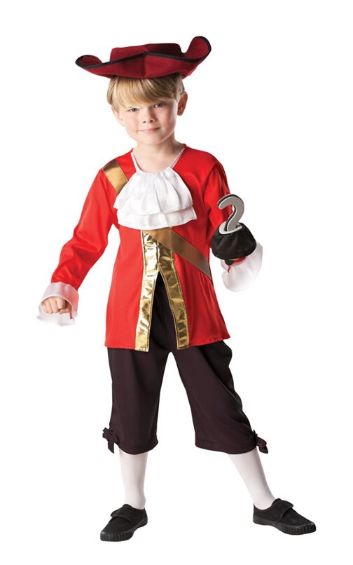 Costume bimbo Capitan Uncino 5-6 anni