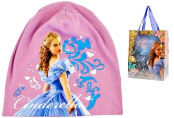 Berretto in jersey con bustina regalo Disney Cinderella