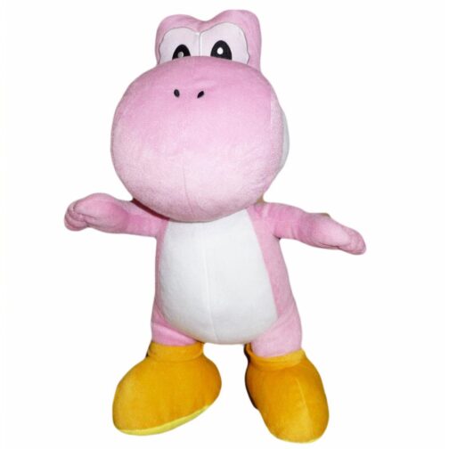 Peluche Super Mario Yoshi rosa 50 cm