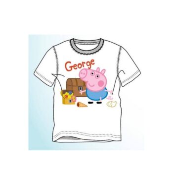 T-shirt Peppa Pig "George e il suo tesoro"
