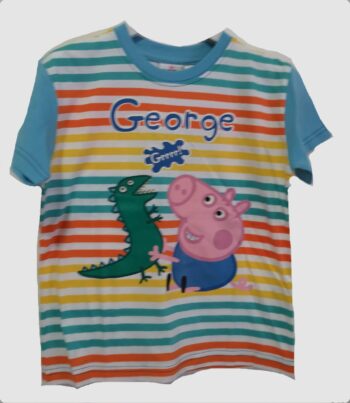T-shirt Peppa Pig "righe"
