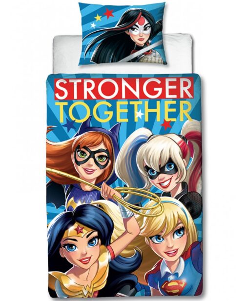 Parure copripiumino DC SUPERHERO GIRLS singolo