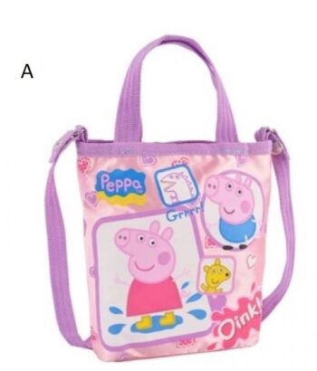 Borsetta Peppa Pig con manici e tracolla