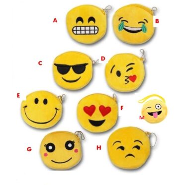 Portamonete peluche Emoji