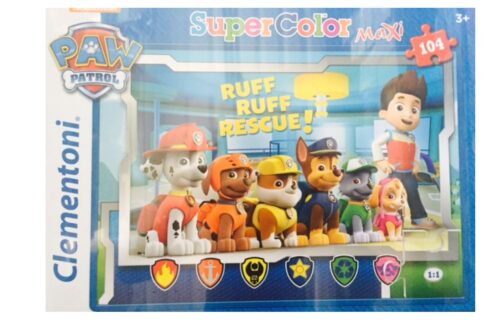 Puzzle 104 pezzi super maxi Paw Patrol