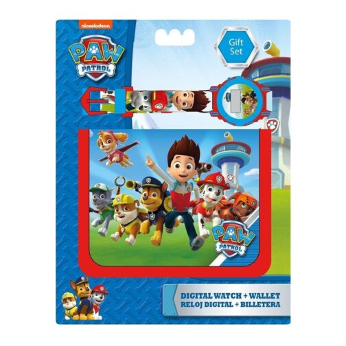 Set regalo Paw Patrol Orologio e Portafogli