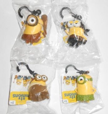 Set 24 portachiavi Minions Movie