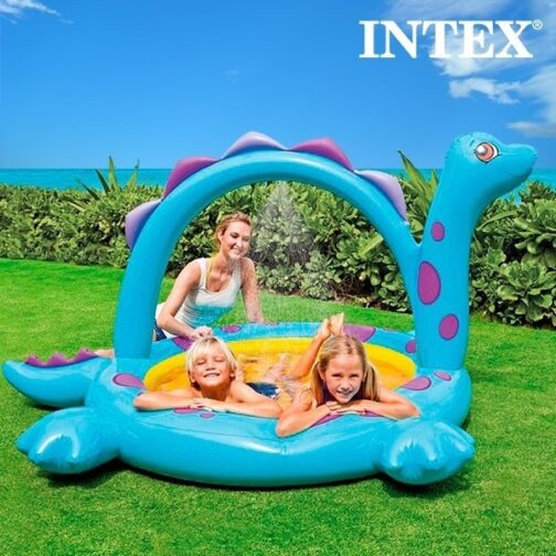 Piscina Baby Spruzzo Dino cm 229X165X117