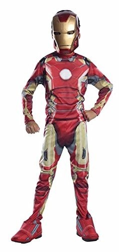 Costume Iron Man taglia S (3/4 anni)