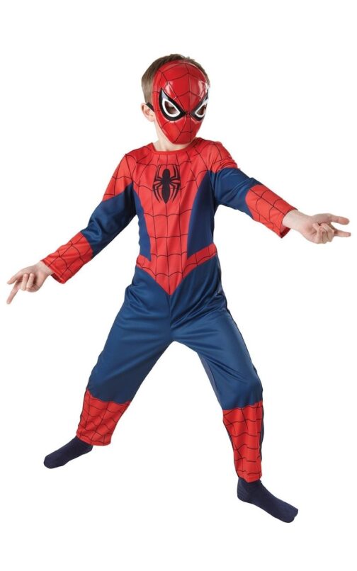 Costume Ultimate Spiderman Classic Taglia L