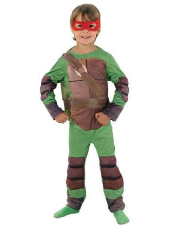Costume bimbo Tartarughe Ninja 5-6 anni