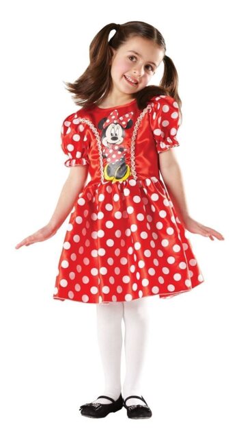 Costume Minnie Rosso Taglia S (3/4 anni)