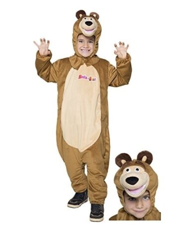 Costume Orso Masha e Orso 3-5 anni