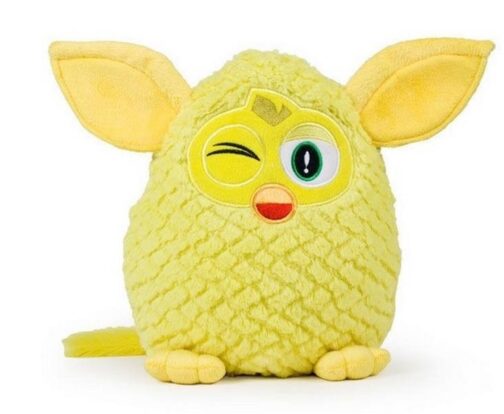 Peluche Furby giallo 29cm NON INTERATTIVO