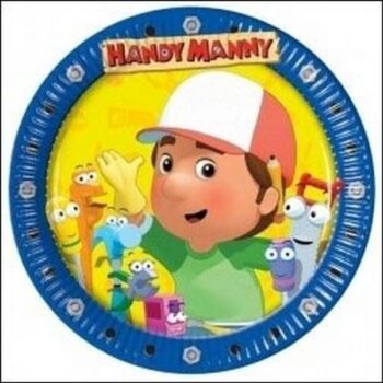 Piatti per festa Manny Tuttofare