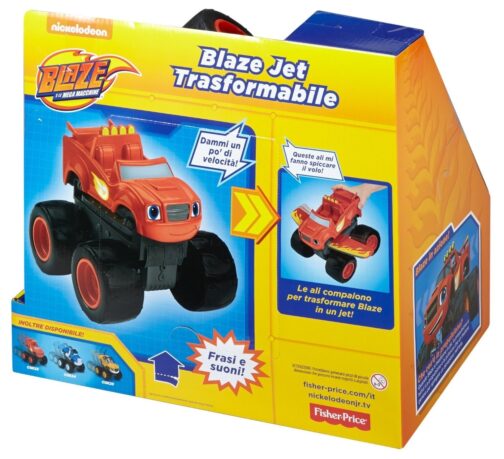 BLAZE - Fisher Price Jet Trasformabile