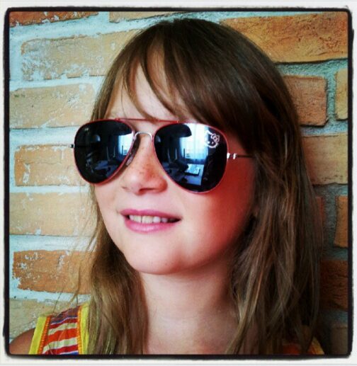 Occhiali ragazza Aviator Hello Kitty