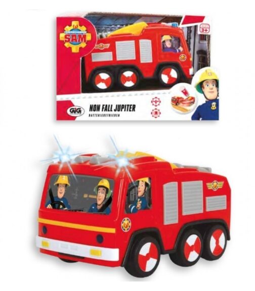 Sam Il Pompiere - Jupiter Camion Sempre-In-Pista
