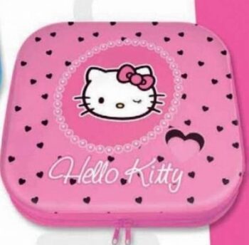 Porta cd in latta Hello Kitty