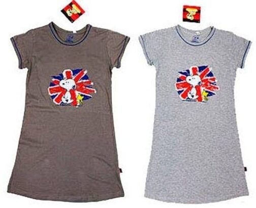 Camicia da notte Snoopy Union Jack