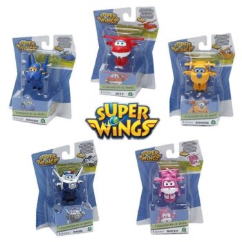 Superwings personaggio trasformer 5 cm