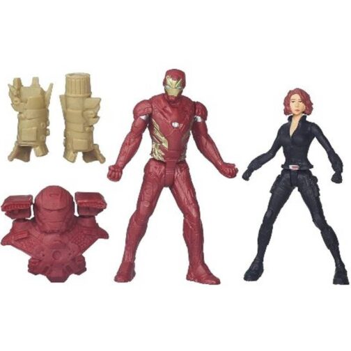 Figurina Civil War Captain America 2 Personaggi