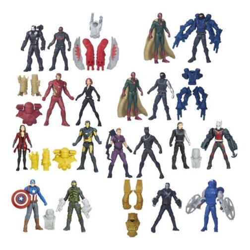 Figurina Civil War Captain America 2 Personaggi