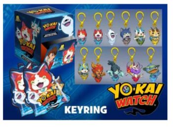 Yo-kai Portachiavi con personaggio espositore 24 pz