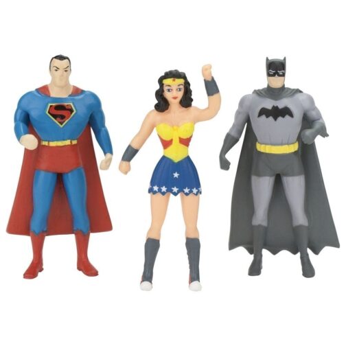 Set 3 Action Figure Dc Comics