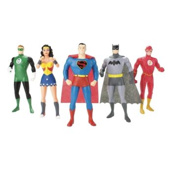 Set 5 Action Figure Dc Comics