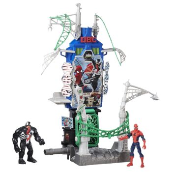 Web City Daily Bugle Battle Spiderman